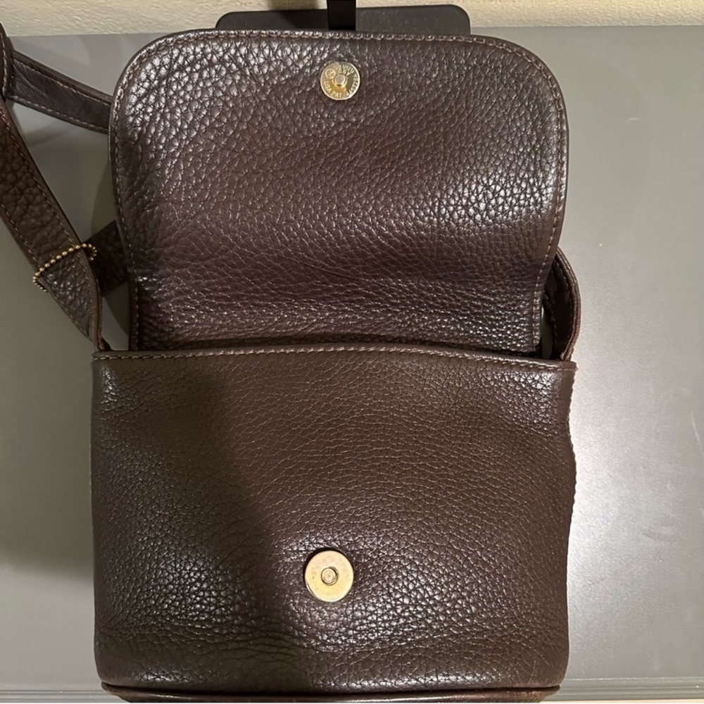 Vintage Coach Sonoma Flap crossbody style 4919 (1996) Made in the United States - Picture 9 of 12